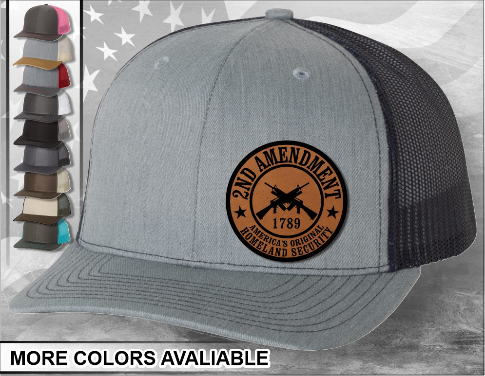 Signature Leather Patch - Trucker Hat – Sew Southern Designs