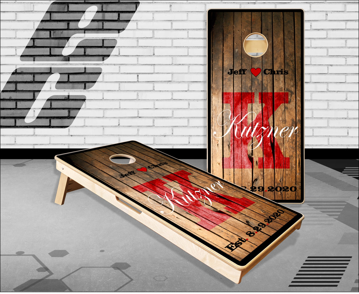 Custom Cornhole Boards Jet Cornhole Boards