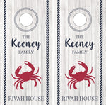 Family Riva House Wood Cornhole Wrap