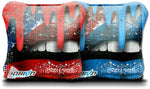 Patriotic American Flag Lip Drip Stick & Slick Bags