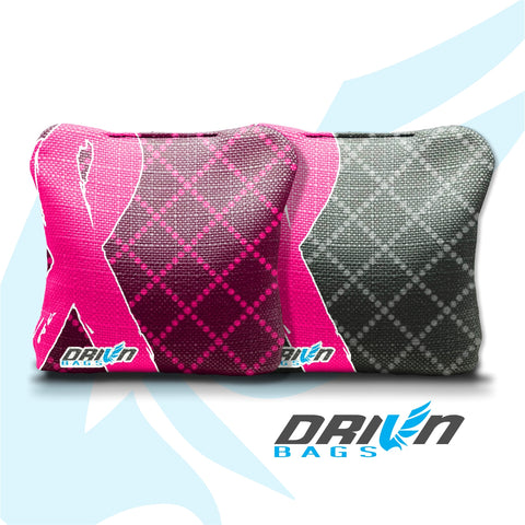 Pink Ribbon Breast Cancer Awareness Stick & Slick Bags