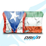 Puerto Rican Irish Flag Wavy Stick & Slick Bags