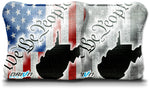 West Virginia State Flag Pull Stick & Slick Bags