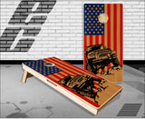 4x4 Off Road Rock Climb Wood Cornhole Boards