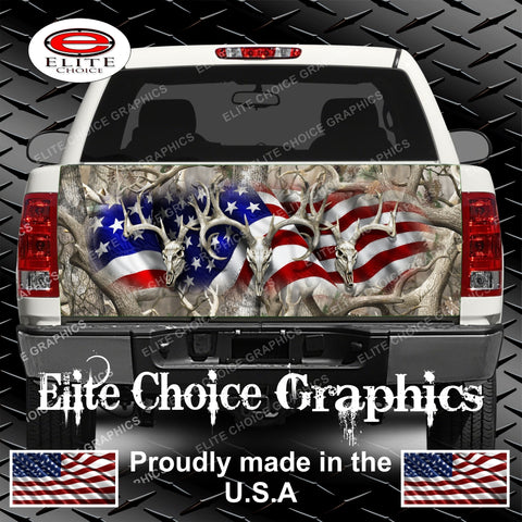 American Buck Obliteration Tailgate Wrap