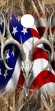 American Deer Tallgrass Duck Camo UV Direct Print Cornhole Tops