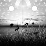 American Duck Hunting Heaven UV Direct Print Cornhole Tops