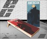 American Football Cornhole Boards