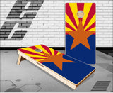 Arizona Flag Cornhole Boards