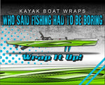 Atomizer Kayak Vinyl Wrap Kit Graphic Decal/Sticker 12ft and 14ft
