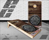 Aztec Calendar Cornhole Boards