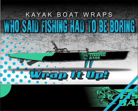 Rippin Lips Bass Kayak Vinyl Wrap Kit Graphic Decal/Sticker 12ft and 1 –  Elite Choice Graphics