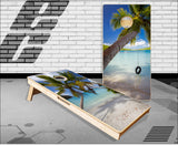 Beach Palm Trees Cornhole Boards