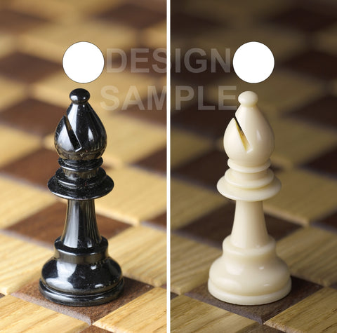 Bishop Chess Board UV Direct Print Cornhole Tops