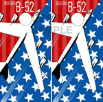 Boing B-52 UV Direct Print Cornhole Tops