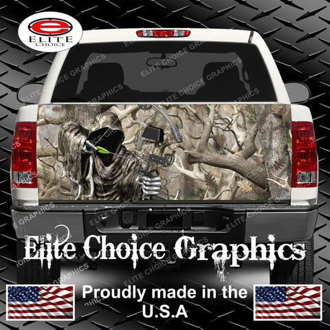 Bow Reaper Obliteration Camo Tailgate Wrap