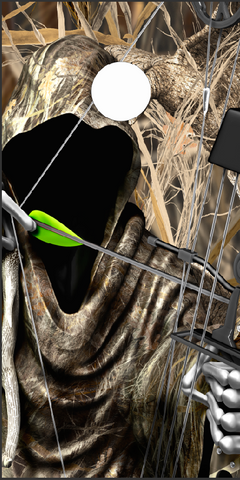 Bow Reaper Tallgrass Duck Camo UV Direct Print Cornhole Tops