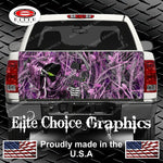 Bow Reaper Tallgrass Pink Camo Tailgate Wrap