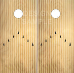 Bowling Lane Cornhole Wrap