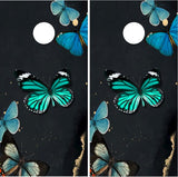 Butterflies Cornhole Wrap