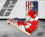 Canadian Flag Blend Cornhole Boards