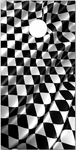 Checkered Flag Cornhole Wrap