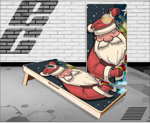 Christmas Santa Cornhole Boards