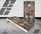 Clydesdale Horse Cornhole Boards