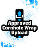 Approved Custom Cornhole Wrap