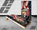 De Oppresso Liber Flag Cornhole Boards