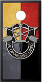 De Oppresso Liber UV Direct Print Cornhole Tops