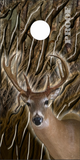 Deer Head Oak Hunting UV Direct Print Cornhole Tops