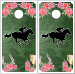 Derby Flowers UV Direct Print Cornhole Tops