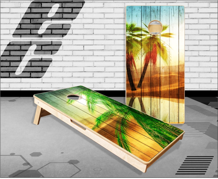 Desert Landscape Cornhole Boards – Elite Choice Graphics