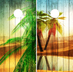Desert Landscape UV Direct Print Cornhole Tops