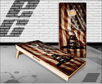 Dont Tread On Me Old Flag Cornhole Boards