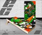 Evil Irish Leprechaun Cornhole Boards