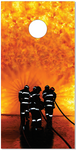 Fire Fighter UV Direct Print Cornhole Tops