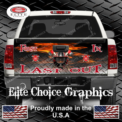 Firefighter First In Tailgate Wrap