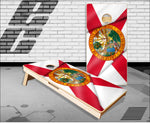 Florida State Flag Cornhole Boards