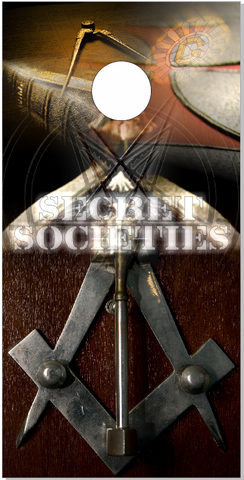 Free Masons Secret Societies Cornhole Wrap