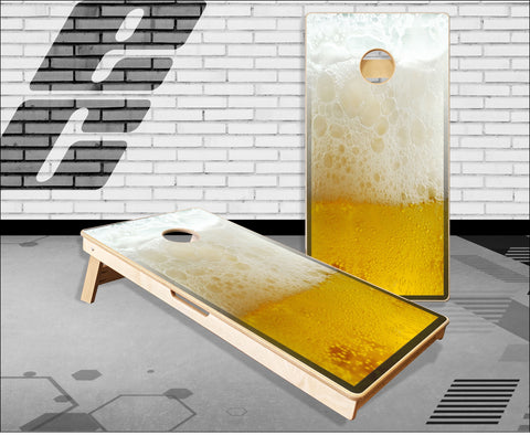 Frothy Beer Cornhole Boards