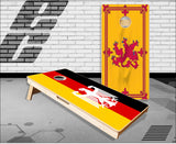 German Coat of Arms Flag Cornhole Boards