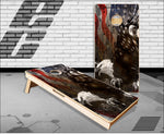 Ghost American Eagle Scream Cornhole Boards