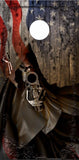 Ghost Reaper Revolver Cornhole Wrap