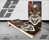 Ghost Tiger Cornhole Boards