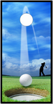 Golf Hole UV Direct Print Cornhole Tops