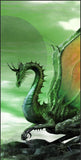 Green Dragon Cornhole Wrap