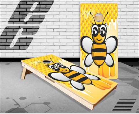 Honey Bee Cornhole Boards