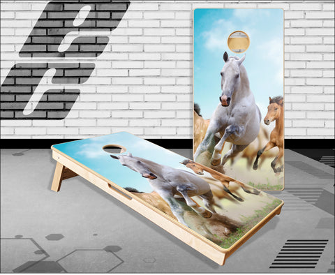 Horses Cornhole Boards